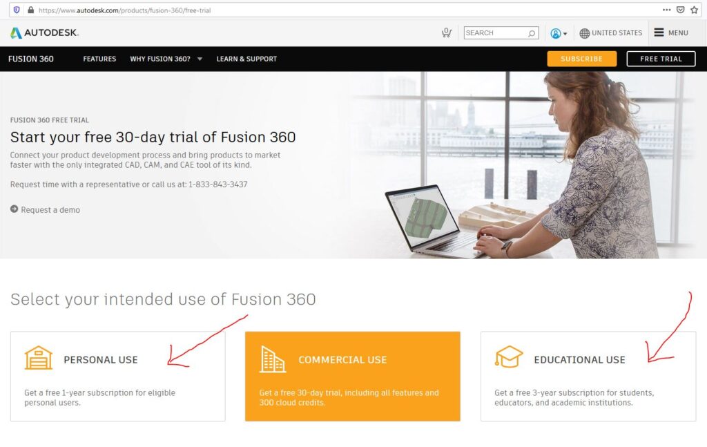 fusion 360 student version